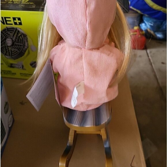 Nwt-"Last ONE"halloween 17" Animated Creepy Singing Doll on Rocking Horse Motion - Picture 11 of 16